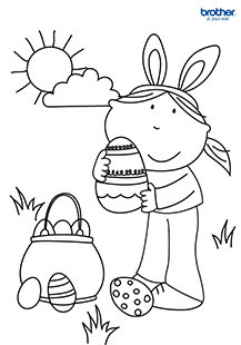 Easter Coloring 4