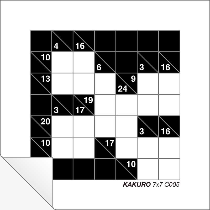 Kakuro 7x7 C005