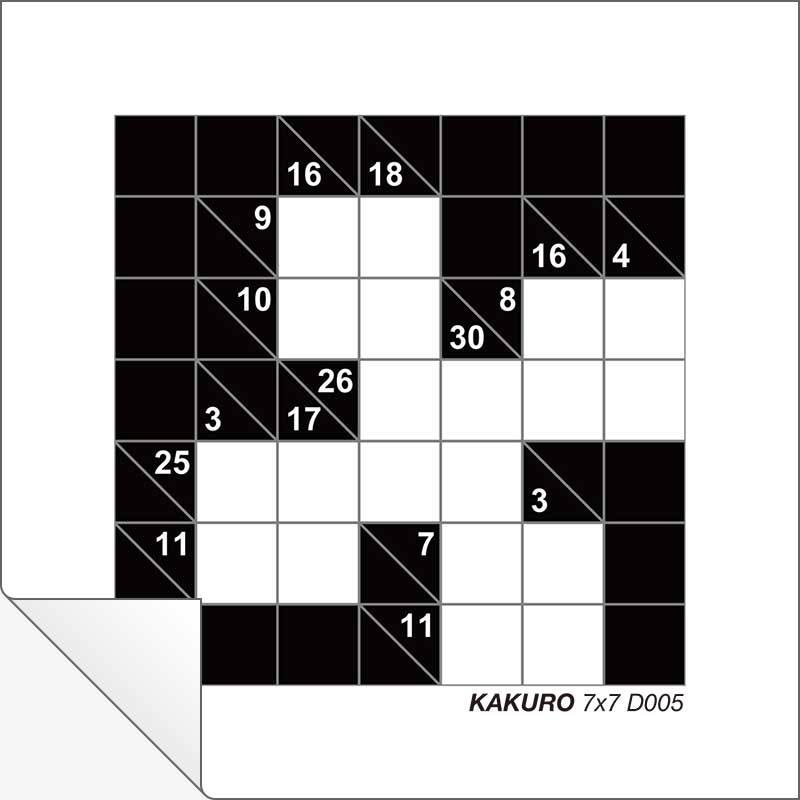 Kakuro 7x7 D005