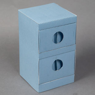 Kostenlose Bastelbogen und Origami zum Ausdrucken - Aktenschrank - Ablage auf dem Schreibtisch | Brother Creative Center