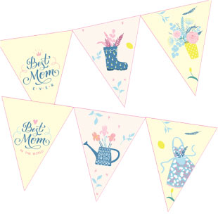 Best Mom Ever Bunting