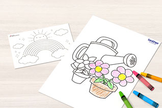 Modèles de pages de coloriage gratuits