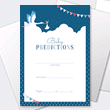 New baby cards available to personalize and print. 