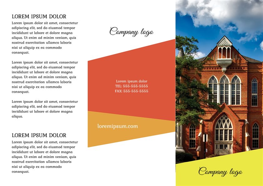 Free Printable Brochures & Leaflets - All About School | Brother Creative Center