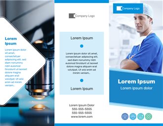 Free Printable Brochure & Pamphlet Template - Hospital | Brother Creative Center