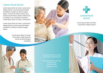 Free Printable Brochures & Leaflets - Total Health Clinic | Brother Creative Center