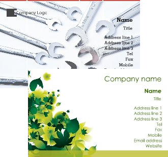 This Business Cards design is available to print and personalise.