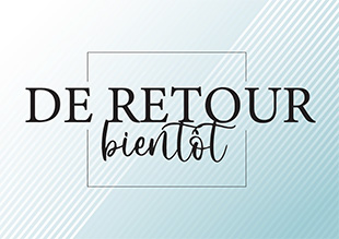 Enseignes commerciaux imprimable gratuitement - De Retour Bientôt | Brother Creative Center