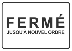 Fermé