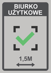 Biurko użytkowe  