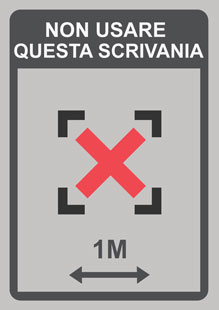 Scrivania non disponibile