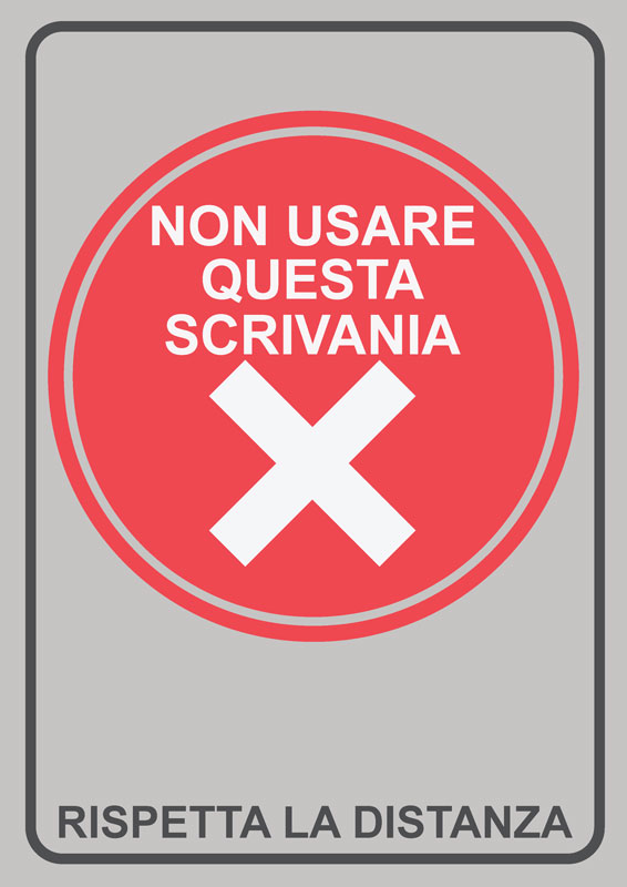 Non usare questa scrivania