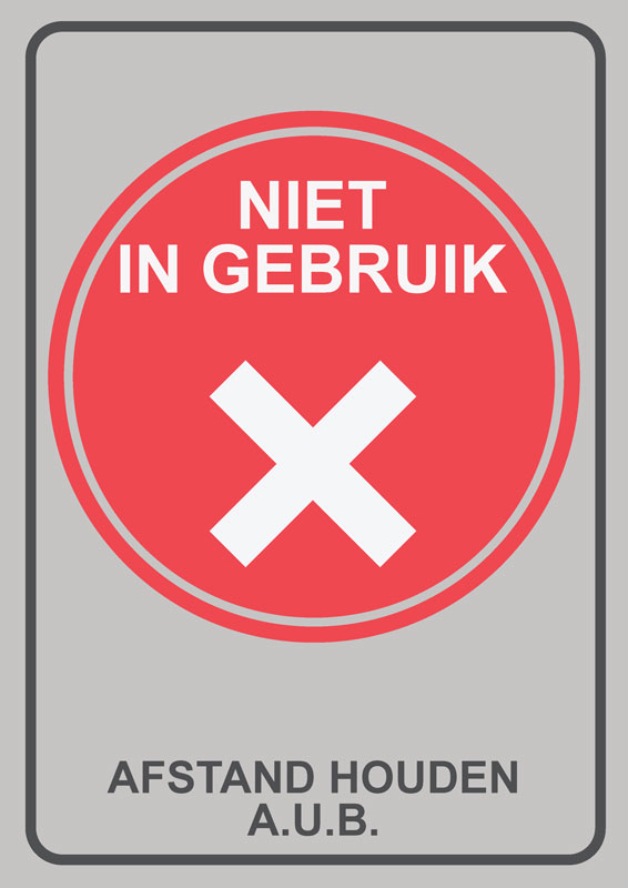 Gebruik geen bureau