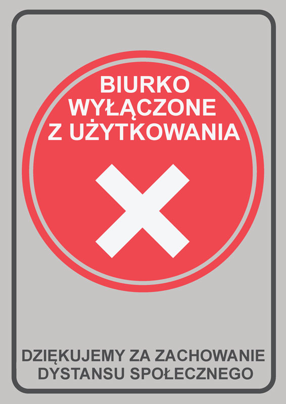 Nie korzystaj z biurka