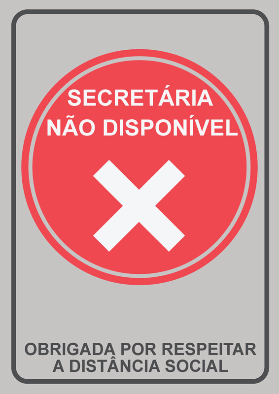 Não use secretária