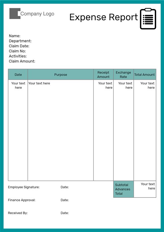 Expense Report