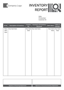 Inventory Report