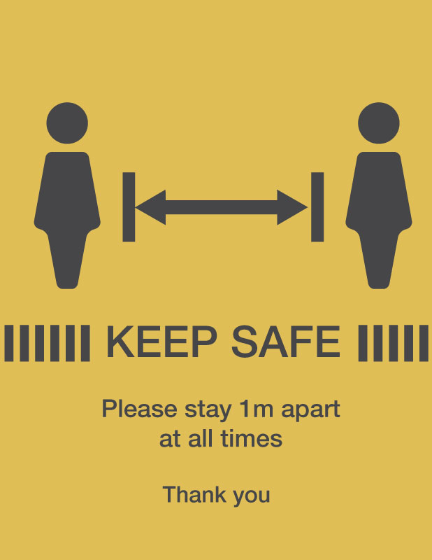 Keep Safe 1 Meter