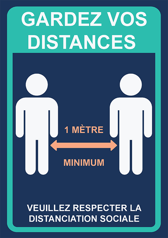 Gardez vos distances 