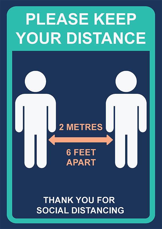 Please keep your distance