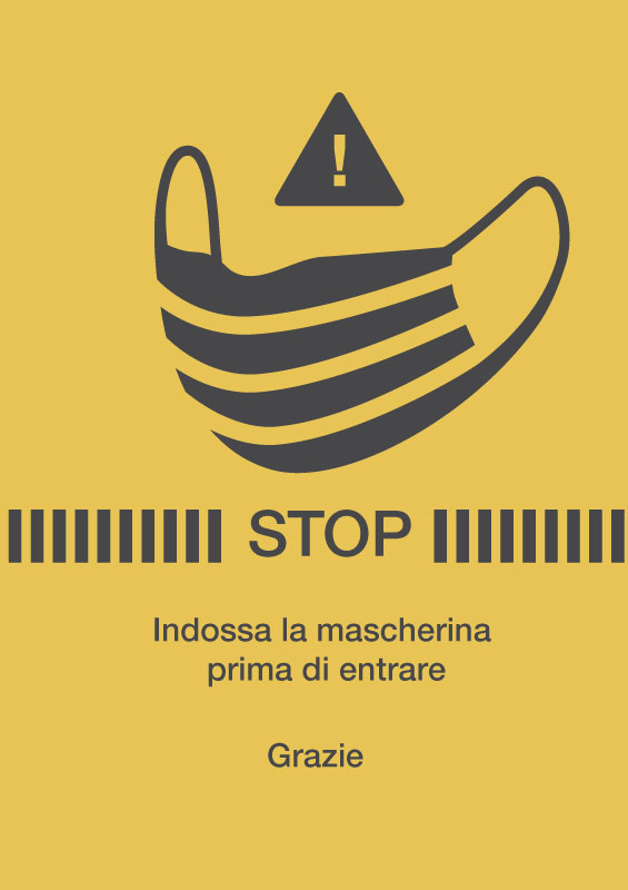 Indossa la mascherina 