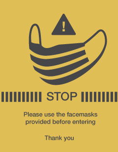 Please use face masks