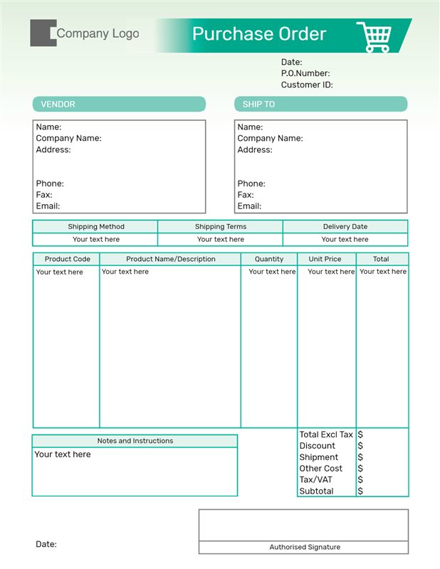 Purchase Order