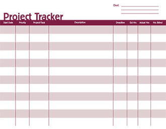 Project Tracker