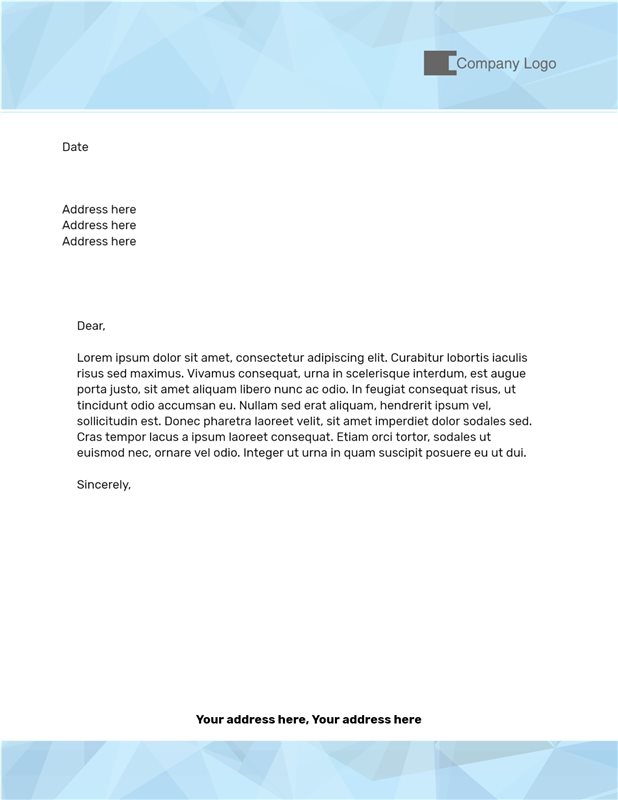 Free Printable Letterhead Template - Hospital | Brother Creative Center