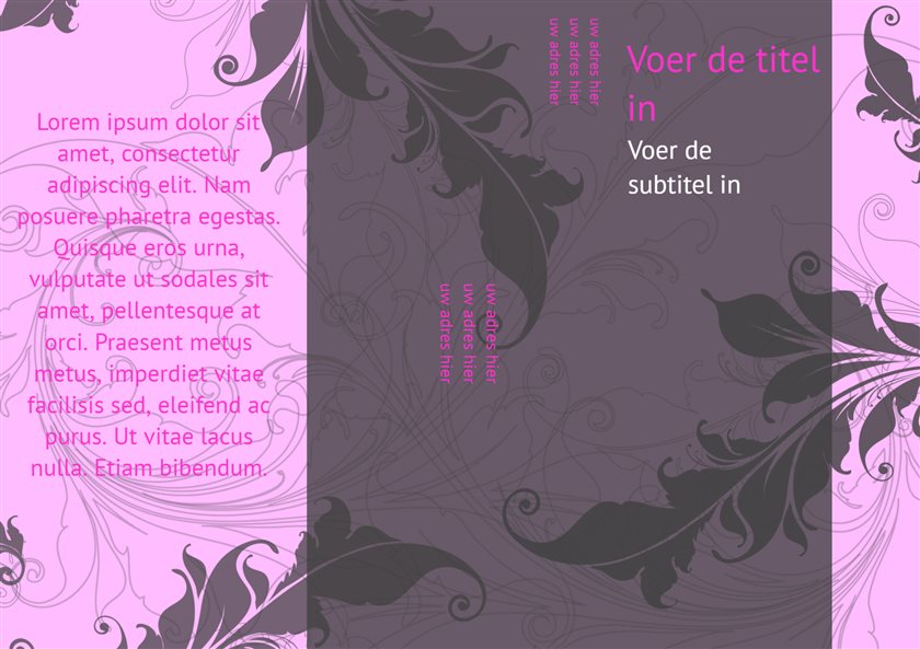 Roze bruiloft