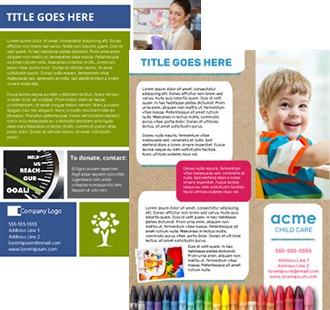 This Newsletters design is available to print and personalise.