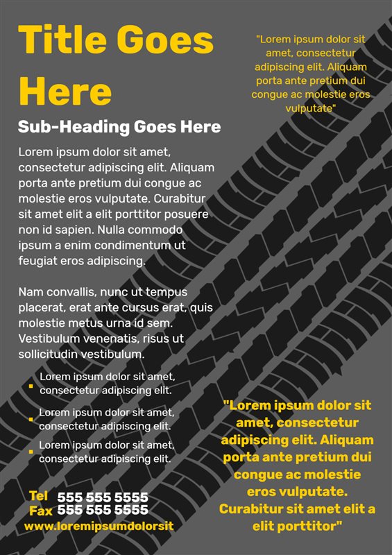 Tire Tracks