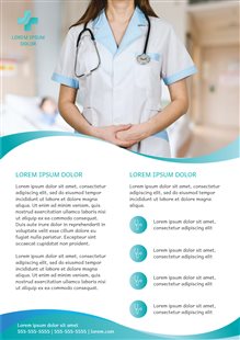 Free Printable Posters & Flyers - Total Health Clinic | Brother Creative Center