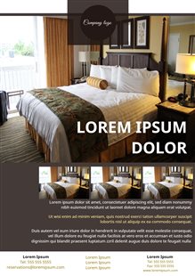 Free Printable Posters & Flyers - Travel Hotels | Brother Creative Center