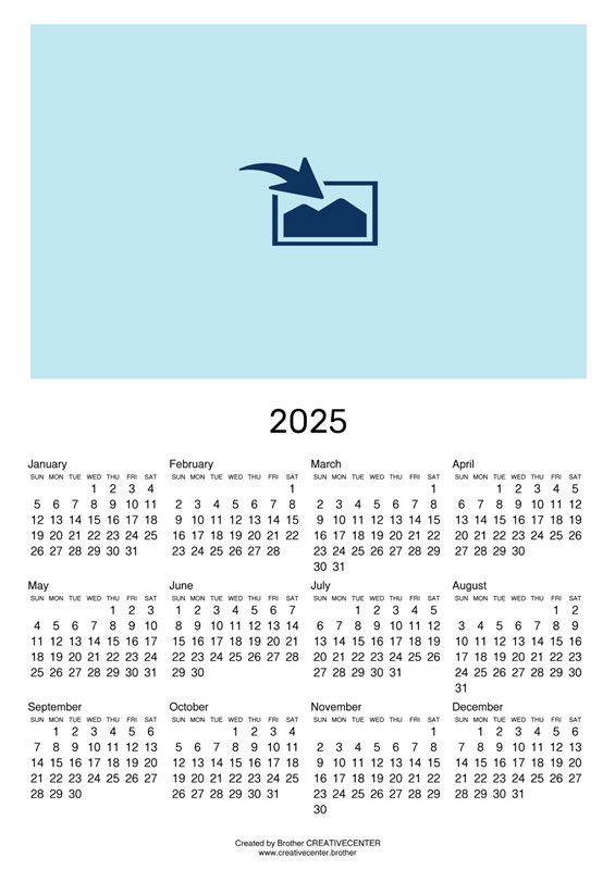 Blank Calendar Portrait 2024