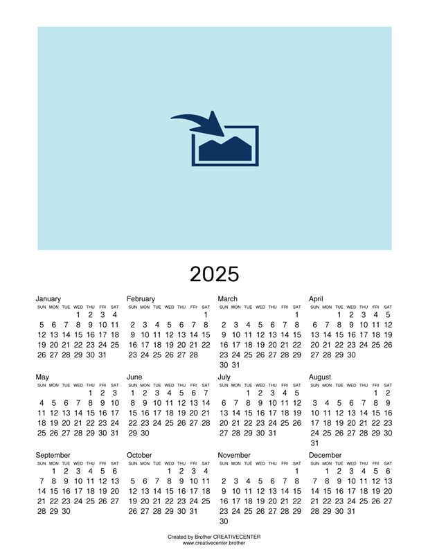 Blank Calendar Portrait 2024