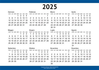 Bordo blu singolare 2024