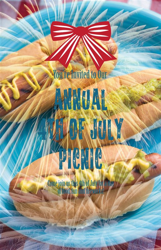 4th of July Invitation