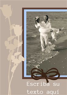 Tarjetas e invitaciones imprimibles gratis - Aniversario vintage | Brother Creative Center