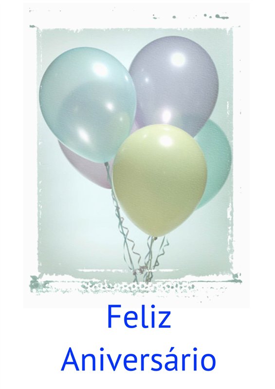 Dia de anos balão