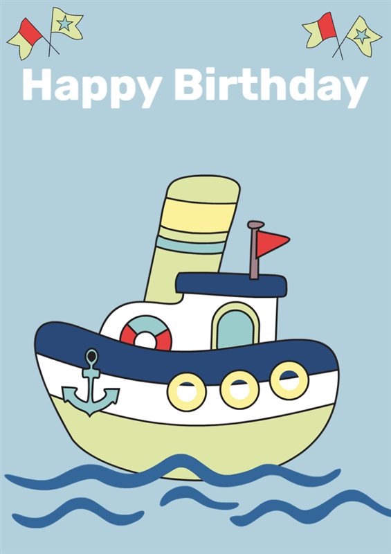 Birthday Boat