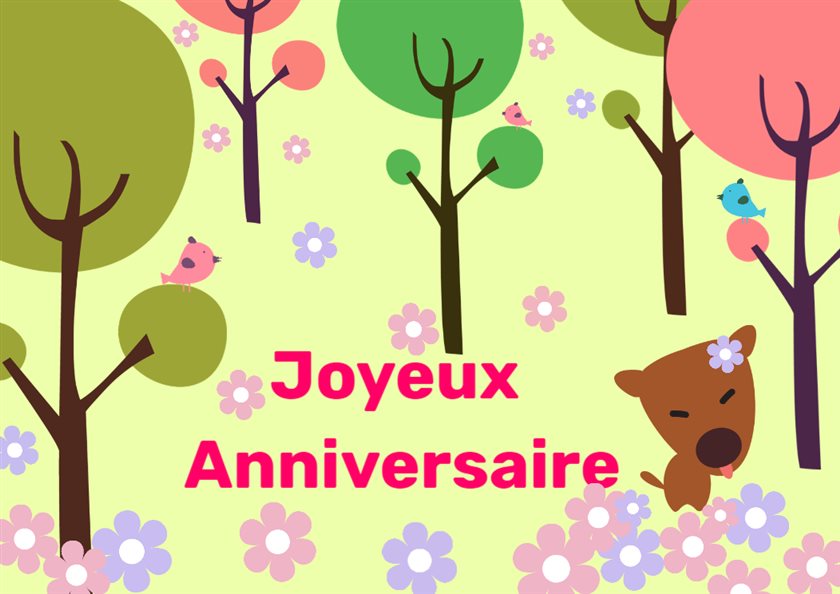 Anniversaire (jardin)