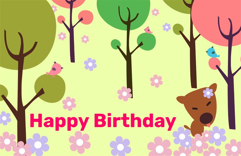 Birthday Garden