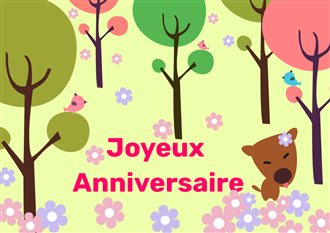 Anniversaire (jardin)