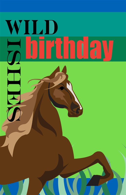 Free Printable Birthday Horse Creative Center