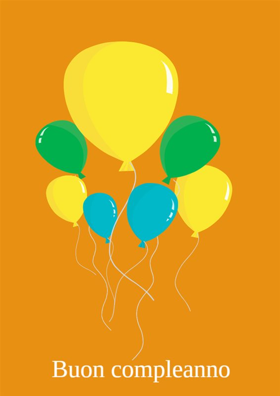 palloncini di compleanno