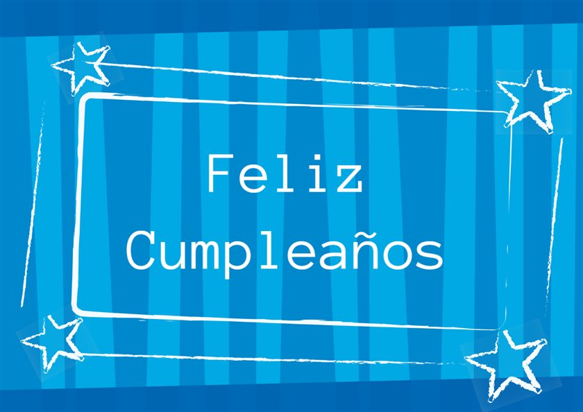 Feliz Cumpleaños