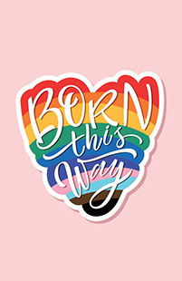 Free Printable Cards & Invitations - Born This Way | Brother Creative Center