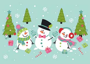 Christmassy Snowmen