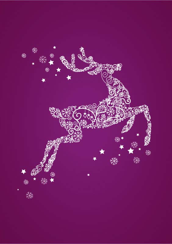 Purple Reindeer